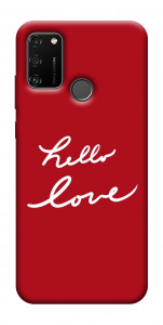 Чохол Hello love для Huawei Honor 9A