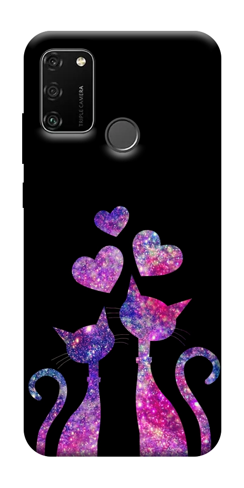 Чехол Космические коты для Huawei Honor 9A