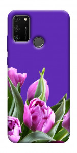 Чохол Тюльпани для Huawei Honor 9A