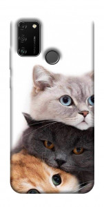 Чохол Три коти для Huawei Honor 9A