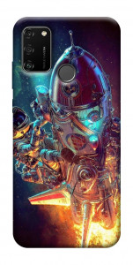 Чехол Космический корабль для Huawei Honor 9A