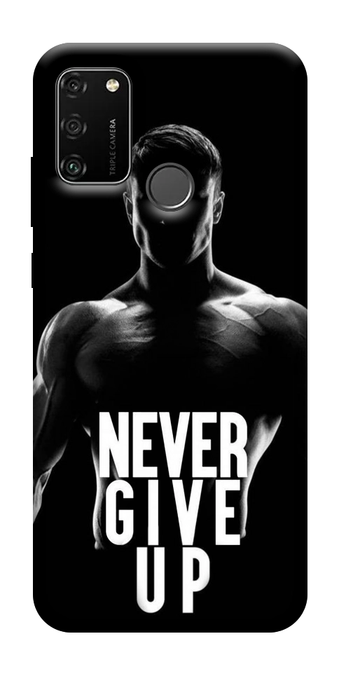 Чехол Never give up для Huawei Honor 9A