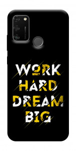 Чехол Work hard для Huawei Honor 9A