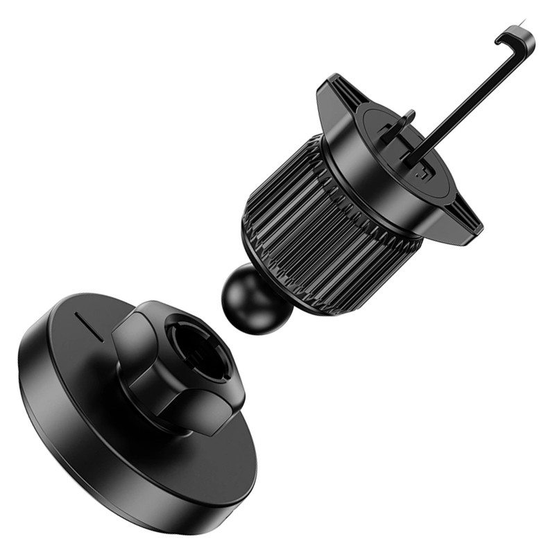Купить Автодержатель с БЗУ WIWU CH-325 Warriors Qi2 15W (Black) на vchehle.ua