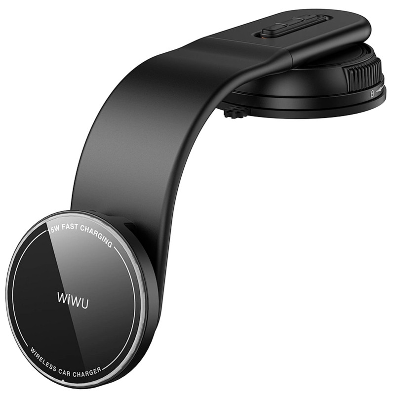 Заказать Автодержатель с БЗУ WIWU CH-327 Universal Automatic 15W (Black) на vchehle.ua