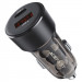 Фото АЗУ Acefast B12 PD30W+QC3.0 total 60W (1USB-A/1C) (Black) на vchehle.ua