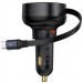 АЗУ Baseus Enjoyment Pro PD60W+QC3.0 with retractable cable (1USB-A/1C) (C000578) (Cluster Black)