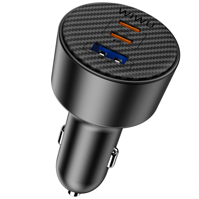 Купить АЗУ WIWU CC026 Warriors PD200W+QC3.0 (1USB-A/2C) (Black) на vchehle.ua