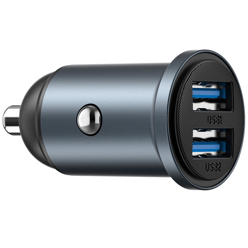 АЗУ WIWU CC031 Nano Lite 12W (2USB-A) (Gray) в магазине vchehle.ua
