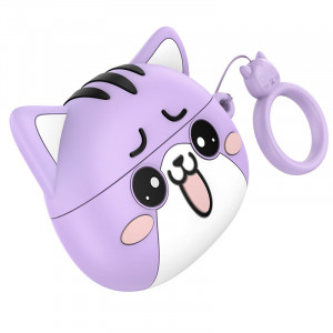 Беспроводные TWS наушники Hoco EW48 Happy Cat Case