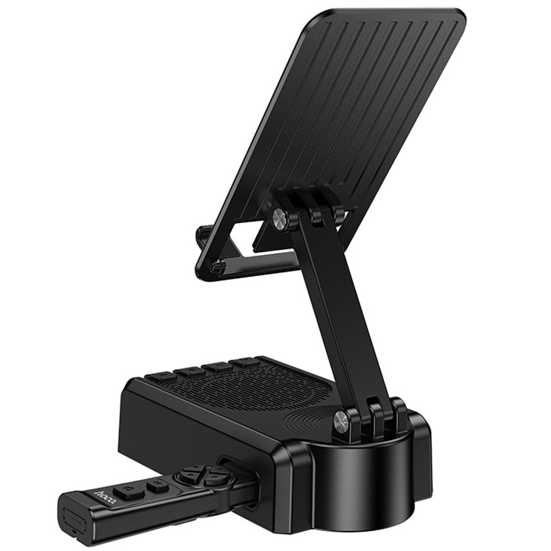 Фото Bluetooth Колонка Hoco HC45 Wave с подставкой для телефона и пультом управления (Black) в магазине vchehle.ua