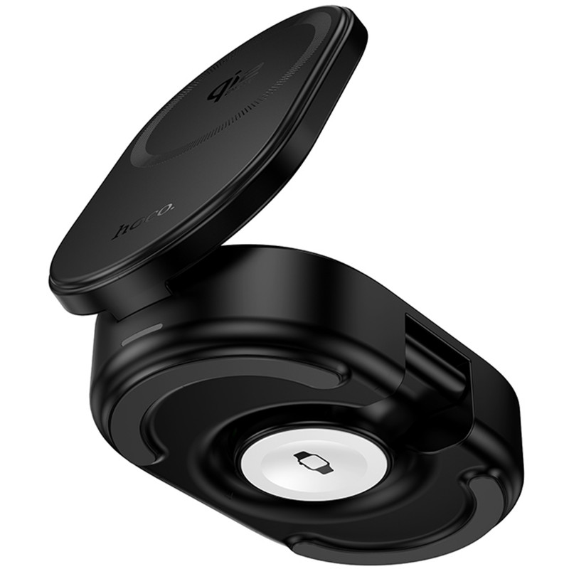 БЗП Hoco CQ23 Pole Qi2.2 3-in-1 (Black) в магазині vchehle.ua