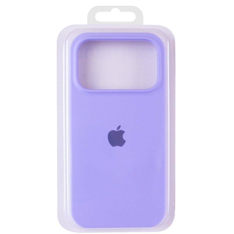Чехол Silk (AA) Logo with Magnetic Fit для Apple iPhone 17 Pro (6.3") (Сиреневый / Dasheen) в магазине vchehle.ua