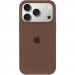 Фото Чохол Silk (AA) Logo with Magnetic Fit на Apple iPhone 17 Pro Max (6.9") (Коричневий / Brown) на vchehle.ua