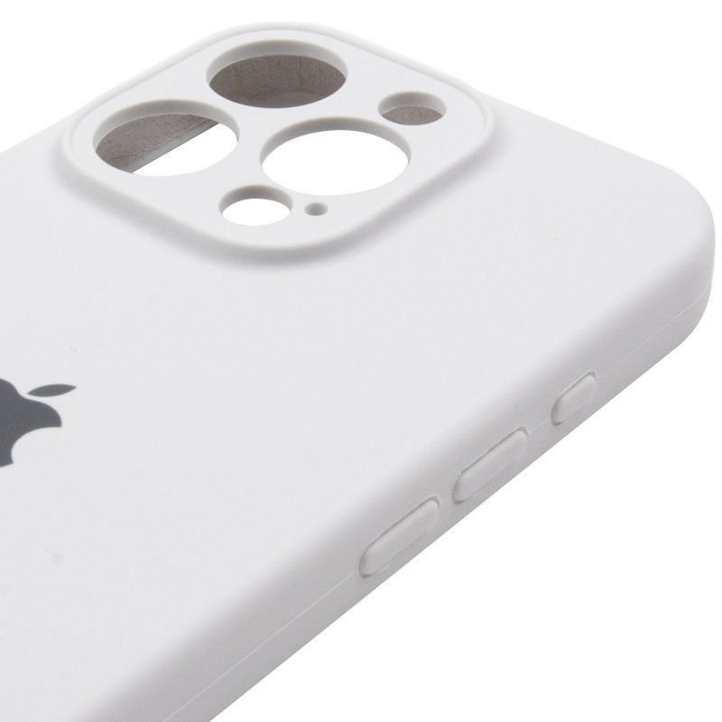 Чехол Silk Full Camera Protective (AA) для Apple iPhone 14 Pro Max (6.7") (Белый / White) в магазине vchehle.ua