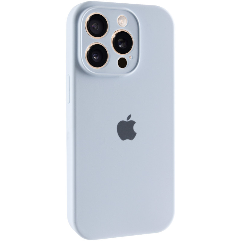 Чохол Silk Full Camera Protective (AA) на Apple iPhone 14 Pro (6.1") (Блакитний / Sweet Blue)