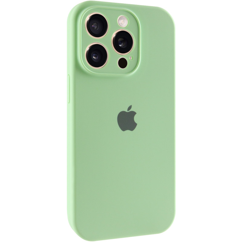 Чехол Silk Full Camera Protective (AA) для Apple iPhone 14 Pro Max (6.7") (Зеленый / Pistachio)