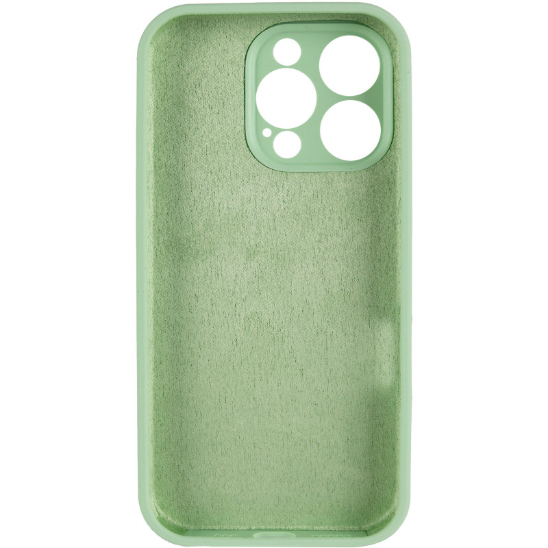 Заказать Чехол Silk Full Camera Protective (AA) для Apple iPhone 15 Pro (6.1") (Мятный / Mint) на vchehle.ua
