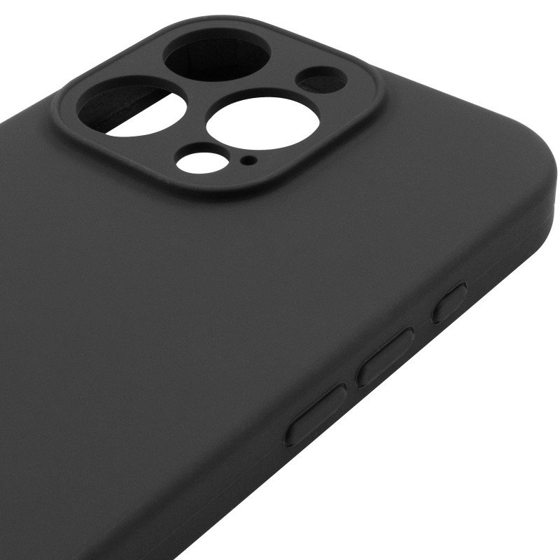 Чохол Silk Full Camera Protective (AA) на Apple iPhone 16 Pro (6.3") (Чорний / Black) в магазині vchehle.ua