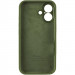Фото Чехол Silk Full Camera Protective (AA) для Apple iPhone 17 (6.3") (Зеленый / Dark Olive) в магазине vchehle.ua