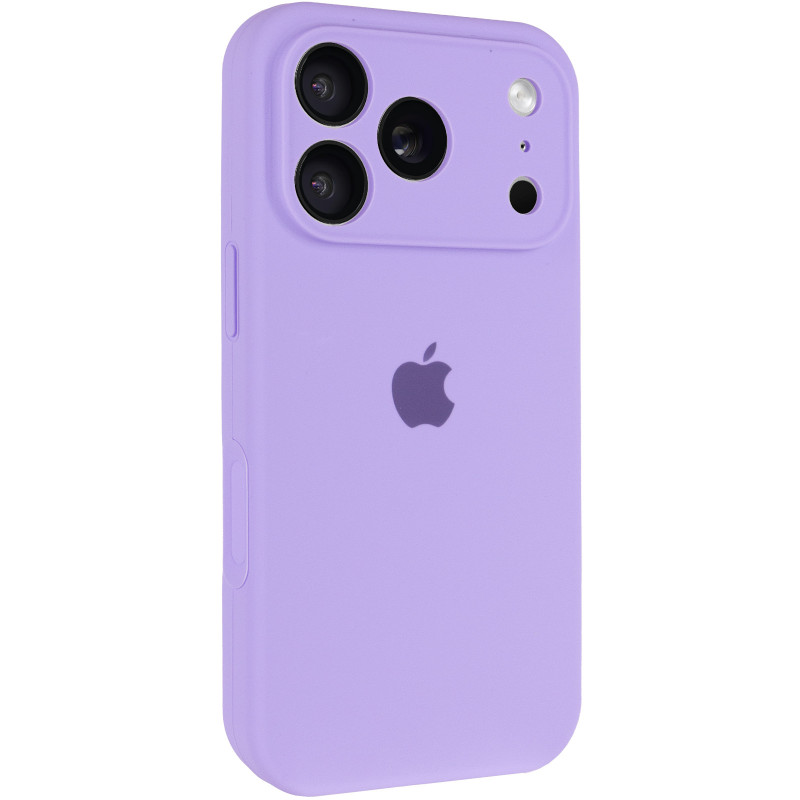 Чехол Silk Full Camera Protective (AA) для Apple iPhone 17 Pro (6.3") (Сиреневый / Dasheen)