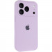 Чехол Silk Full Camera Protective (AA) для Apple iPhone 17 Pro (6.3") (Сиреневый / Lilac)