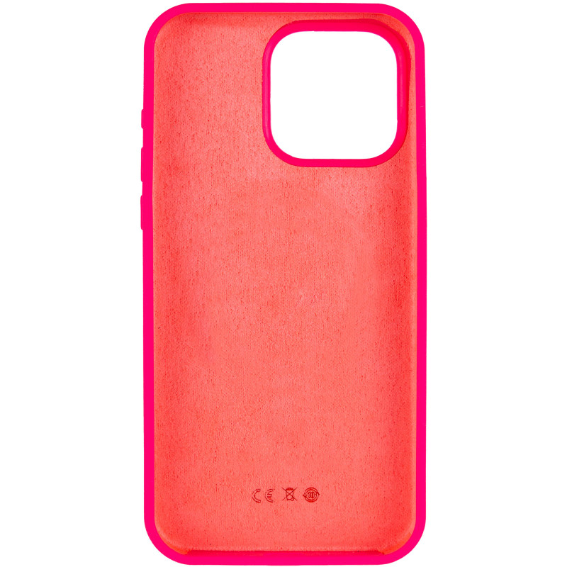 Фото Чехол Silk Full Protective (AA) NO LOGO для Apple iPhone 15 Pro Max (6.7") (Розовый / Barbie pink) в магазине vchehle.ua