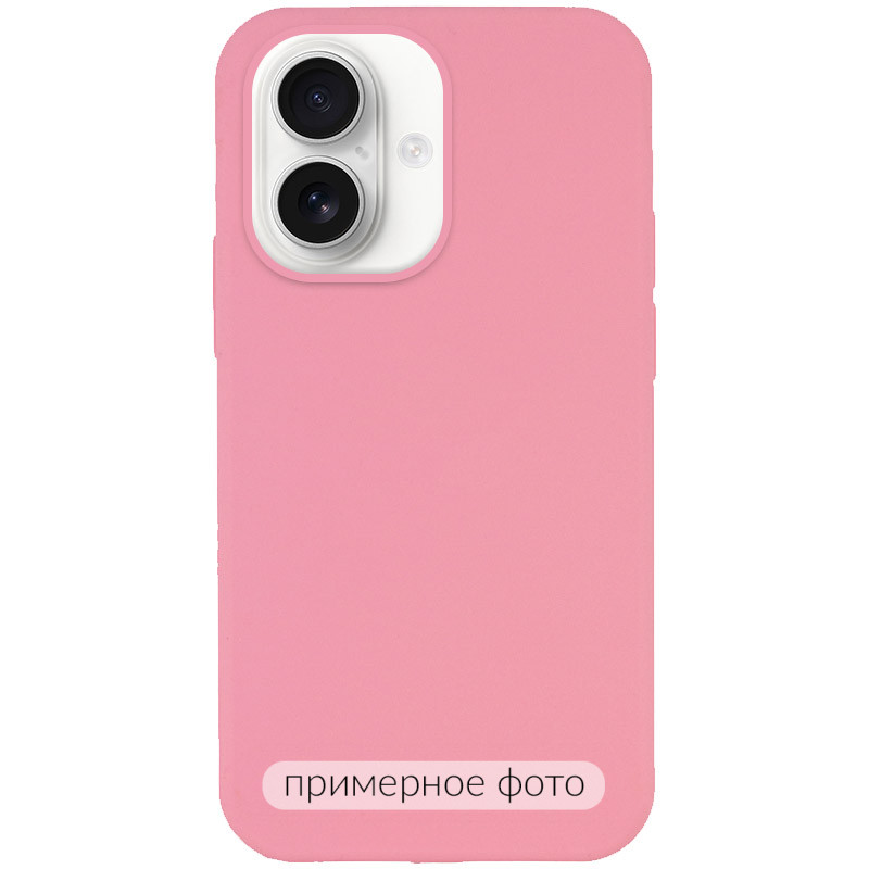Чехол Silk Full Protective (AA) NO LOGO для Apple iPhone 16e / 17e (6.1") (Розовый / Light pink)