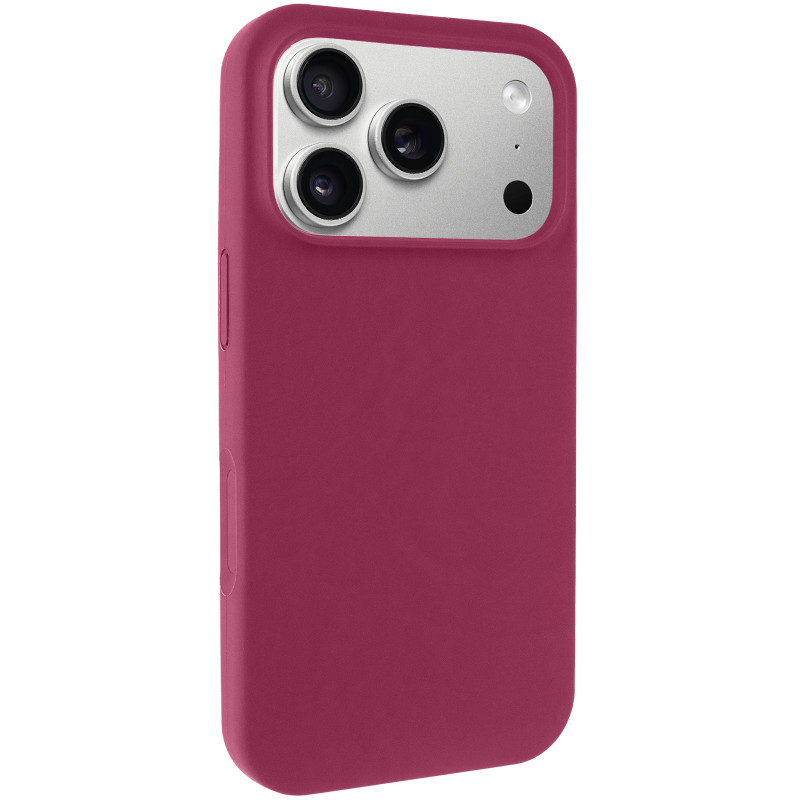 Чехол Silk Full Protective (AA) NO LOGO для Apple iPhone 17 Pro (6.3") (Бордовый / Maroon)