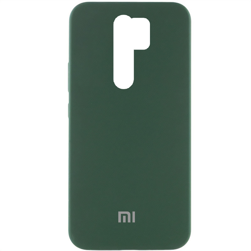 Чехол Silicone Cover Lakshmi (AAA) with Logo для Xiaomi Redmi Note 8 Pro (Зеленый / Cyprus Green)