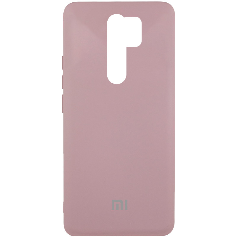 Чехол Silicone Cover Lakshmi (AAA) with Logo для Xiaomi Redmi Note 8 Pro (Розовый / Pink Sand)