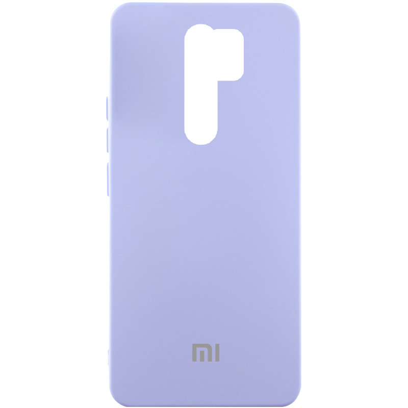 Чехол Silicone Cover Lakshmi (AAA) with Logo для Xiaomi Redmi Note 8 Pro (Сиреневый / Dasheen)