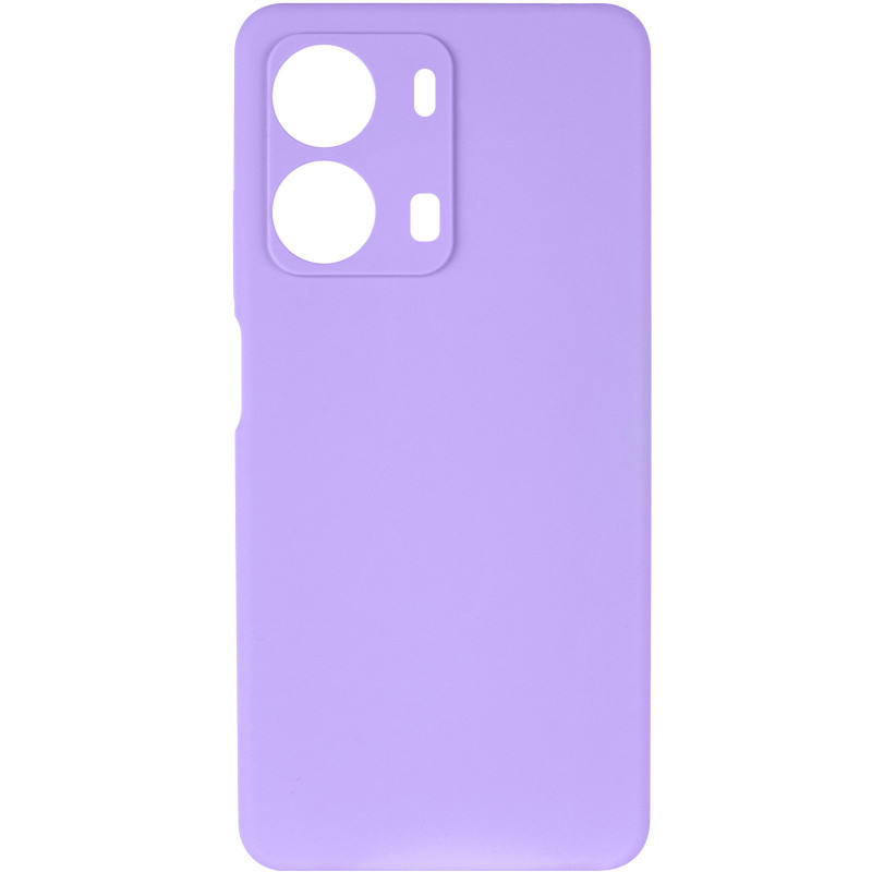 Фото Чохол Silicone Cover Lakshmi Full Camera (AA) на Xiaomi Redmi 13C / Poco C65 (Бузковий / Dasheen) на vchehle.ua