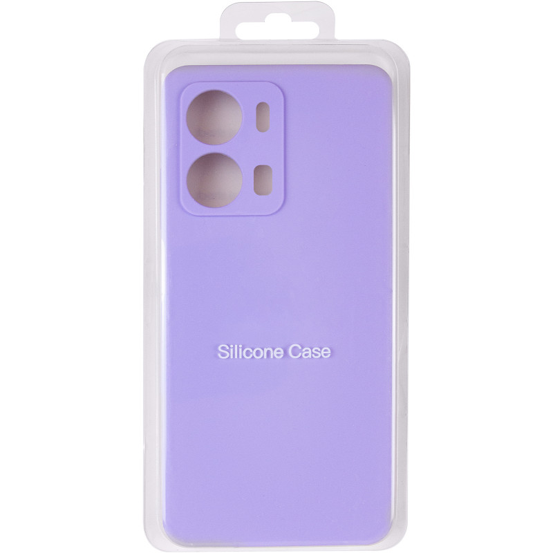 Замовити Чохол Silicone Cover Lakshmi Full Camera (AA) на Xiaomi Redmi 13C / Poco C65 (Бузковий / Dasheen) на vchehle.ua