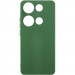 Чехол Silicone Cover Lakshmi Full Camera (AA) для Xiaomi Redmi Note 14S (Зеленый / Dark green)