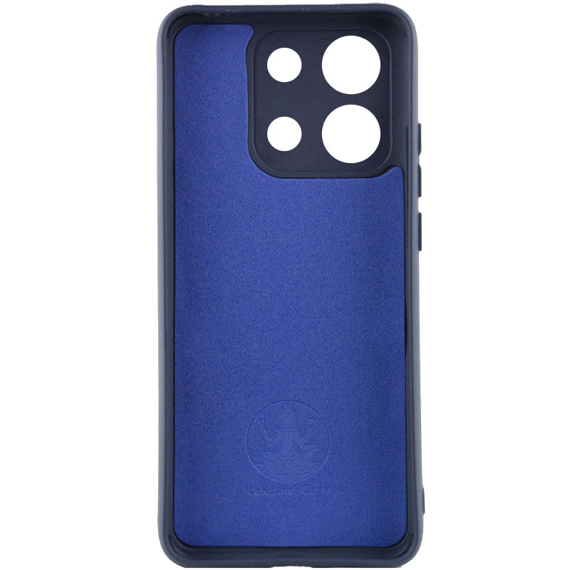 Фото Чехол Silicone Cover Lakshmi Full Camera (AA) для Xiaomi Redmi Note 14S (Синий / Midnight Blue) на vchehle.ua