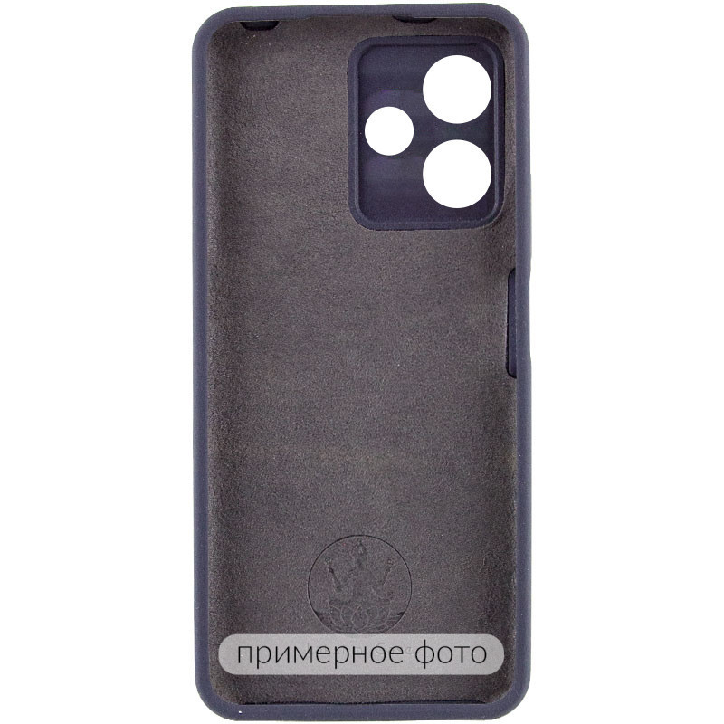 Фото Чохол Silicone Cover Lakshmi Full Camera (AA) with logo на Xiaomi Redmi A5 / Poco C71 (Синій / Midnight blue) на vchehle.ua