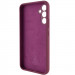 Чохол Silicone Cover Lakshmi Full Camera (AAA) на Samsung Galaxy A34 5G (Бордовий / Plum) в магазині vchehle.ua