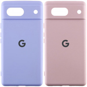 Чохол Silicone Cover Lakshmi Full Camera (AAA) with Logo на Google Pixel 8