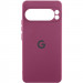 Чехол Silicone Cover Lakshmi Full Camera (AAA) with Logo для Google Pixel 9 Pro XL (Бордовый / Plum)