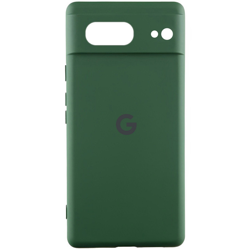 Чехол Silicone Cover Lakshmi Full Camera (AAA) with Logo для Google Pixel 7