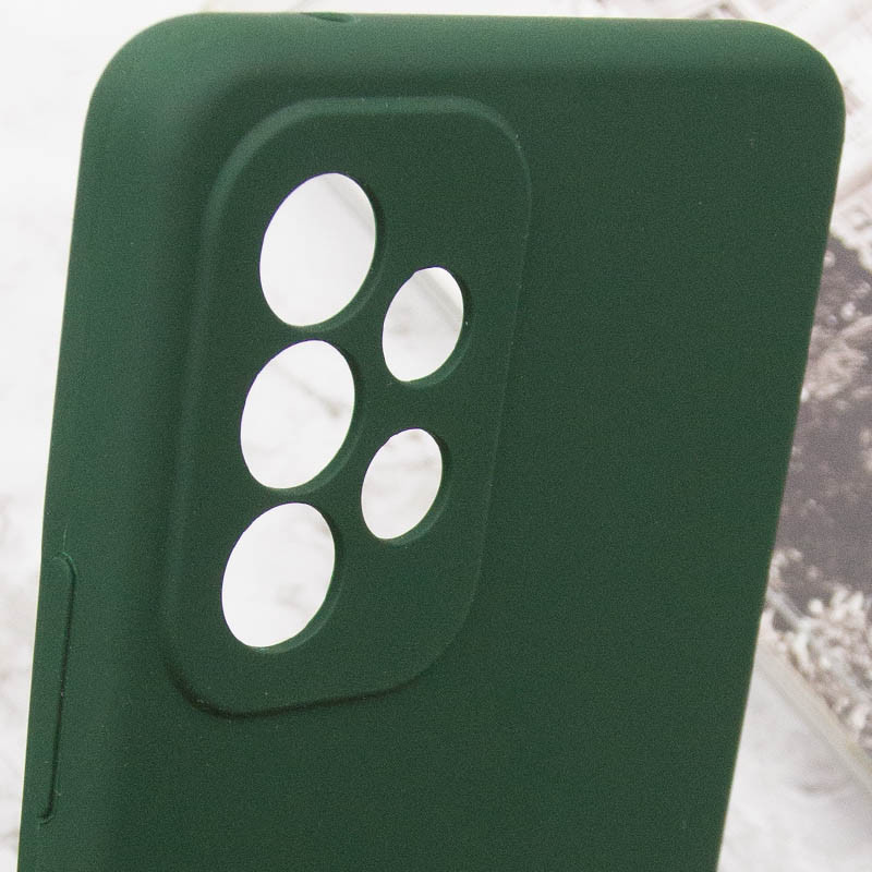 Купити Чохол Silicone Cover Lakshmi Full Camera (AAA) with Logo на Samsung Galaxy A53 5G (Зелений / Cyprus Green) на vchehle.ua