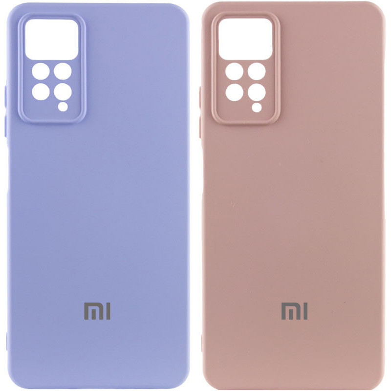 Чехол Silicone Cover Lakshmi Full Camera (AAA) with Logo для Xiaomi Redmi Note 11 (Global) / Note 11