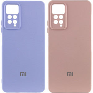 Чохол Silicone Cover Lakshmi Full Camera (AAA) with Logo для Xiaomi Redmi Note 11 (Global)