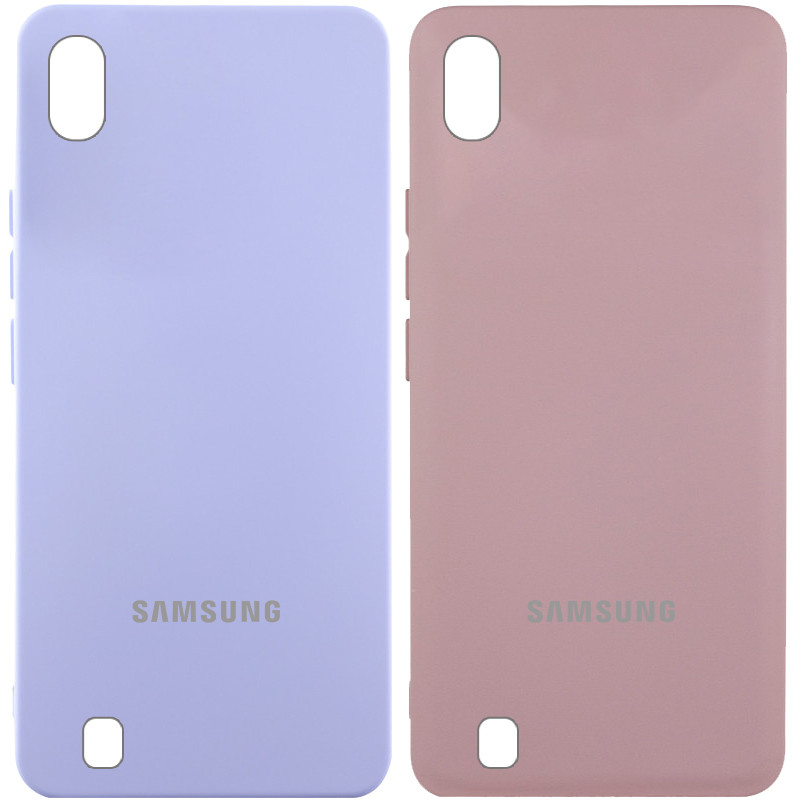 Чохол Silicone Cover Lakshmi (AAA) with Logo на Samsung Galaxy A10 (A105F)