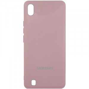 Чехол Silicone Cover Lakshmi (AAA) with Logo для Samsung Galaxy A10 (A105F)
