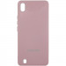 Чохол Silicone Cover Lakshmi (AAA) with Logo на Samsung Galaxy A10 (A105F) (Рожевий / Pink Sand)