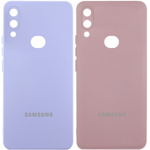 Чохол Silicone Cover Lakshmi Full Camera (AAA) with Logo на Samsung Galaxy A10s