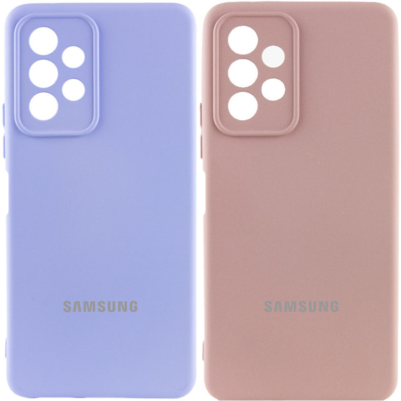 Чохол Silicone Cover Lakshmi Full Camera (AAA) with Logo на Samsung Galaxy A13 4G