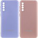 Чохол Silicone Cover Lakshmi Full Camera (AAA) with Logo на Samsung Galaxy A50 (A505F) / A50s / A30
